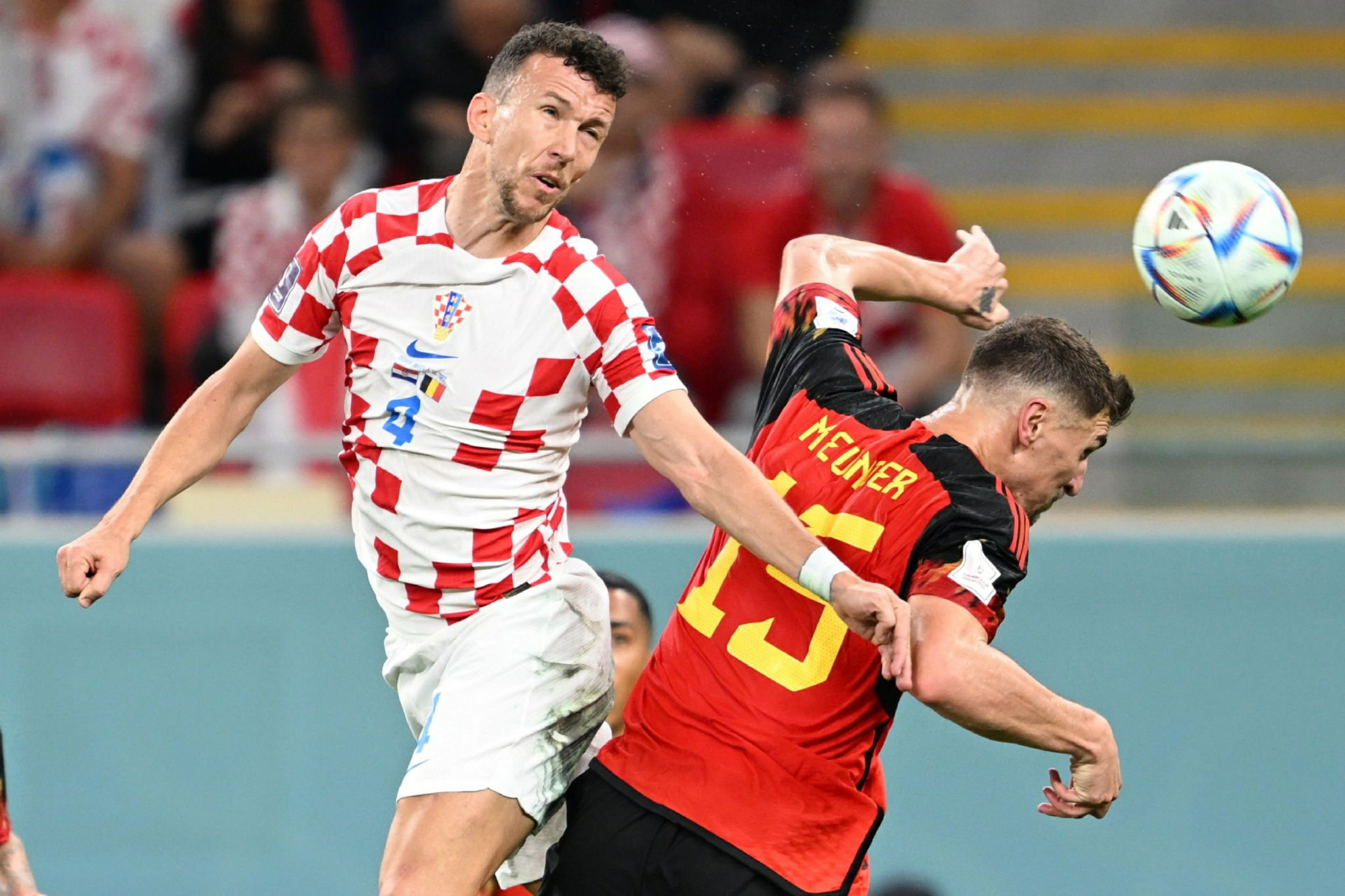 比利时队在对阵克罗地亚队时取得胜利 比利时队在对阵克罗地亚队时取得胜利